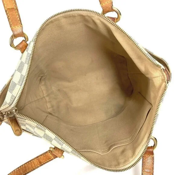 LOUIS VUITTON N51261 Damier Azur TotallyPM Tote Bag Shoulder Bag - Picture 13 of 16